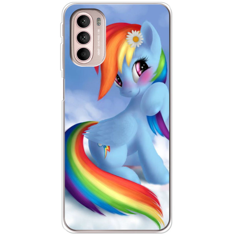 Чехол BoxFace Motorola G41 My Little Pony Rainbow Dash