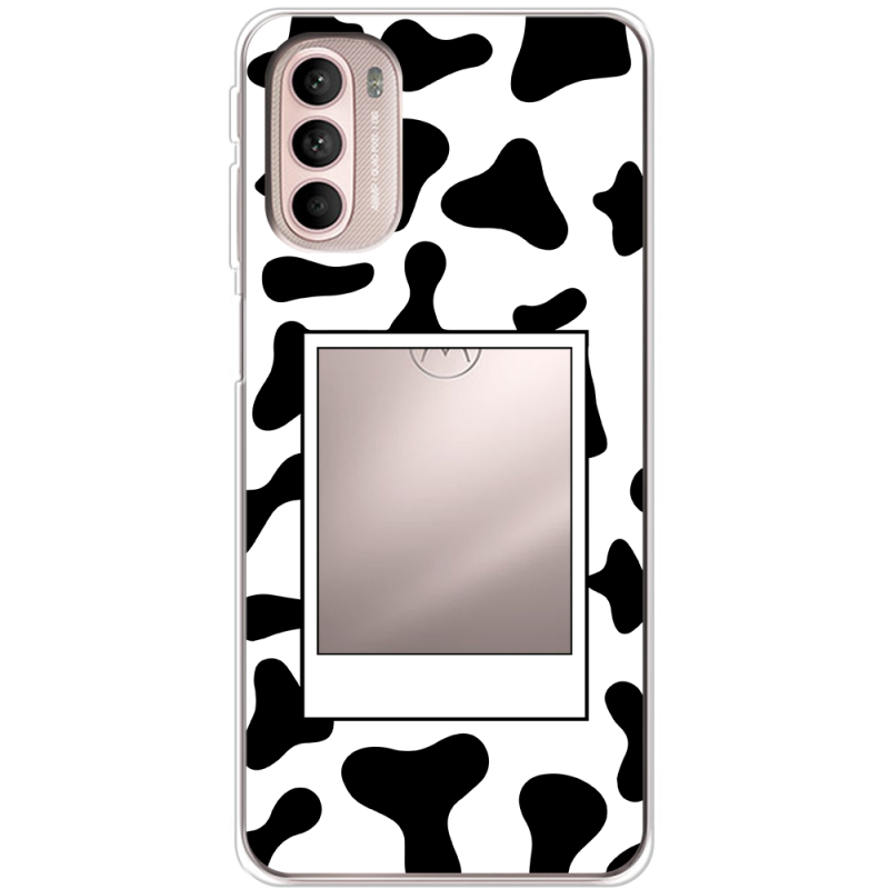 Прозрачный чехол BoxFace Motorola G41 Cow