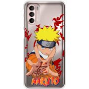 Прозрачный чехол BoxFace Motorola G41 Naruto