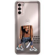 Прозрачный чехол BoxFace Motorola G41 Motivation