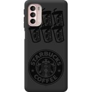 Черный чехол BoxFace Motorola G41 Black Coffee