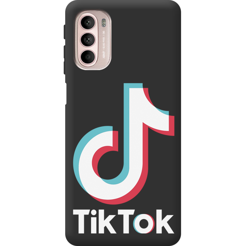 Черный чехол BoxFace Motorola G41 Tik Tok