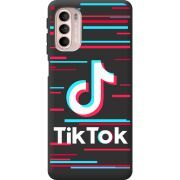 Черный чехол BoxFace Motorola G41 Tik Tok