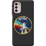 Черный чехол BoxFace Motorola G41 NASA