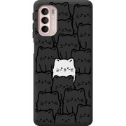 Черный чехол BoxFace Motorola G41 