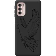 Черный чехол BoxFace Motorola G41 Dove