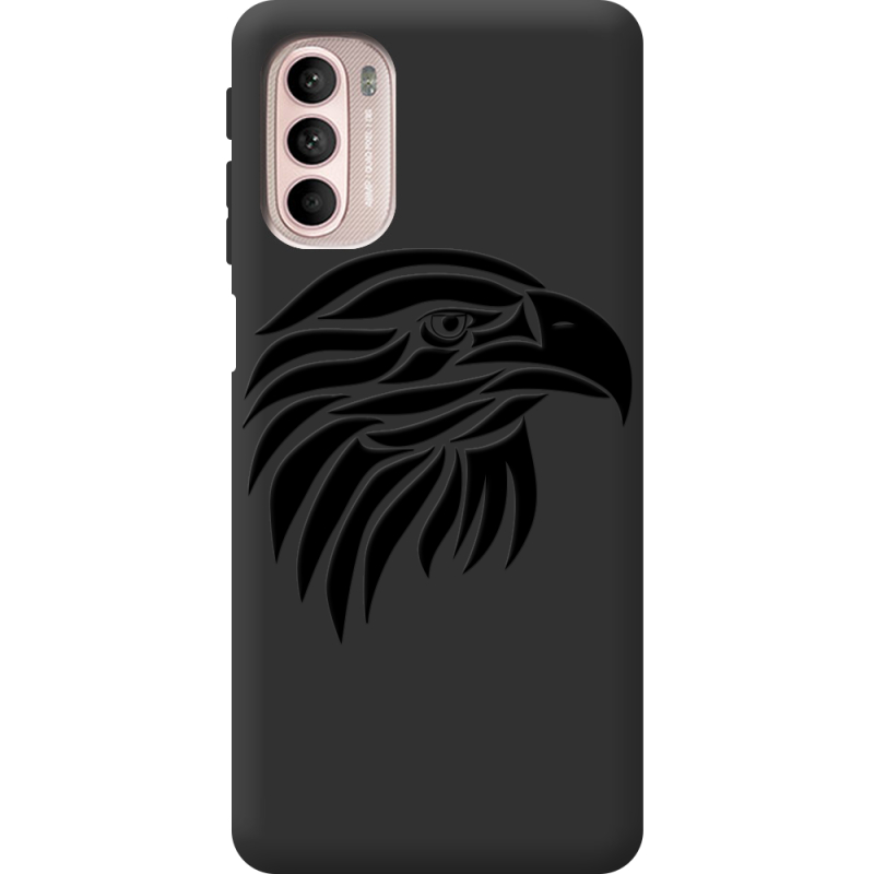 Черный чехол BoxFace Motorola G41 Eagle