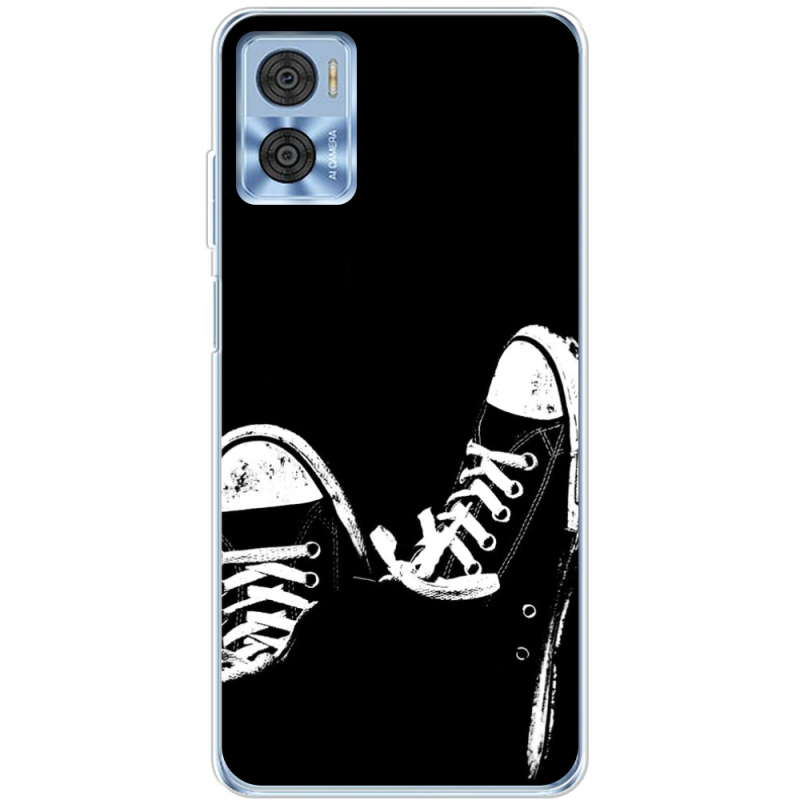 Чехол BoxFace Motorola E22/E22i Black Sneakers