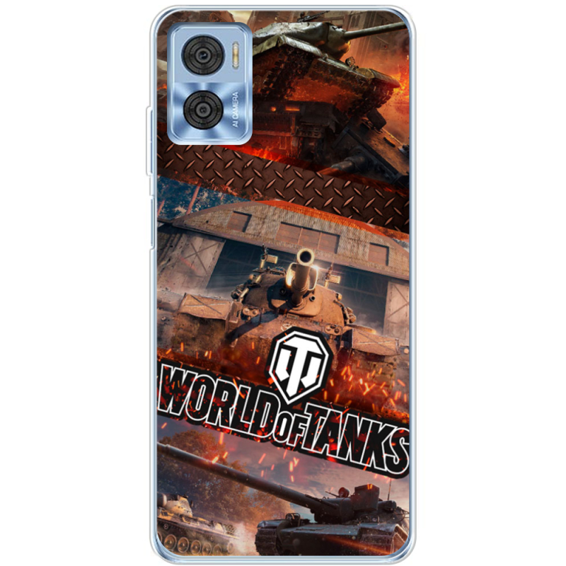 Чехол BoxFace Motorola E22/E22i World Of Tanks