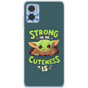 Чехол BoxFace Motorola E22/E22i Strong in me Cuteness is