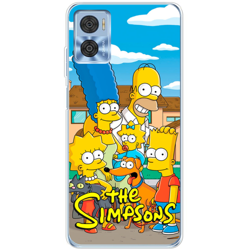 Чехол BoxFace Motorola E22/E22i The Simpsons