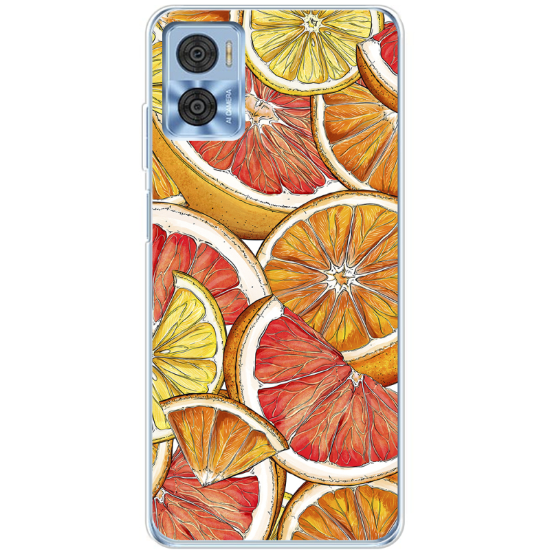 Чехол BoxFace Motorola E22/E22i Citrus Pattern