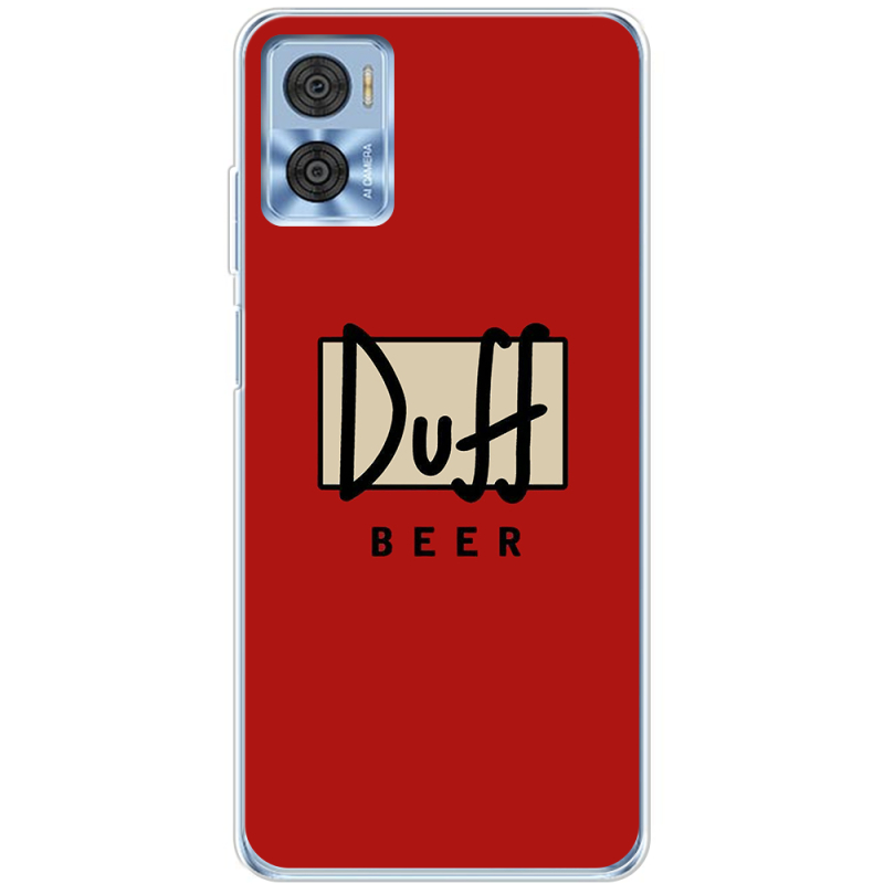 Чехол BoxFace Motorola E22/E22i Duff beer