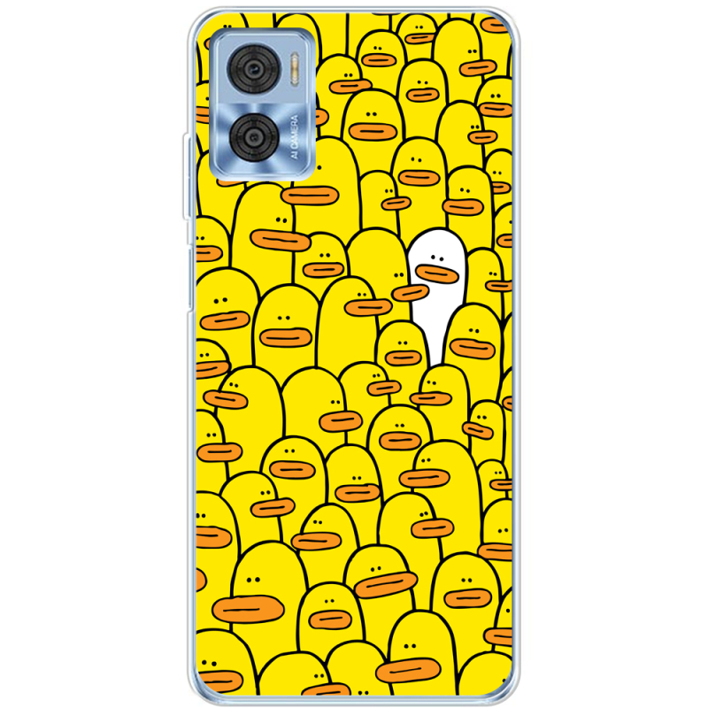 Чехол BoxFace Motorola E22/E22i Yellow Ducklings