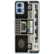 Чехол BoxFace Motorola E22/E22i Old Boombox