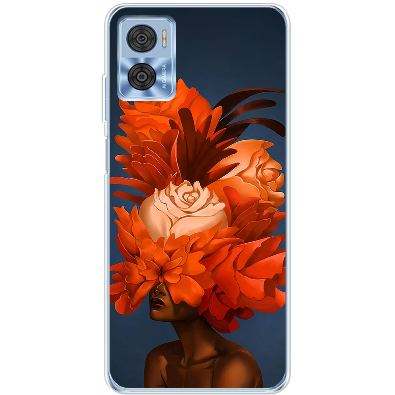 Чехол BoxFace Motorola E22/E22i Exquisite Orange Flowers