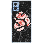 Чехол BoxFace Motorola E22/E22i Snake Rose