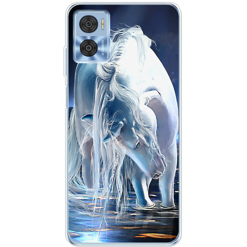 Чехол BoxFace Motorola E22/E22i White Horse