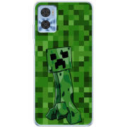 Чехол BoxFace Motorola E22/E22i Minecraft Creeper