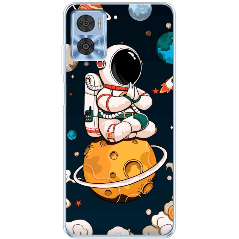 Чехол BoxFace Motorola E22/E22i Astronaut