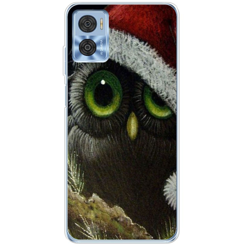 Чехол BoxFace Motorola E22/E22i Christmas Owl