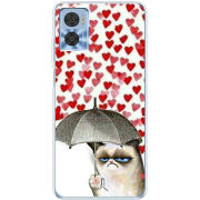 Чехол BoxFace Motorola E22/E22i Raining Hearts