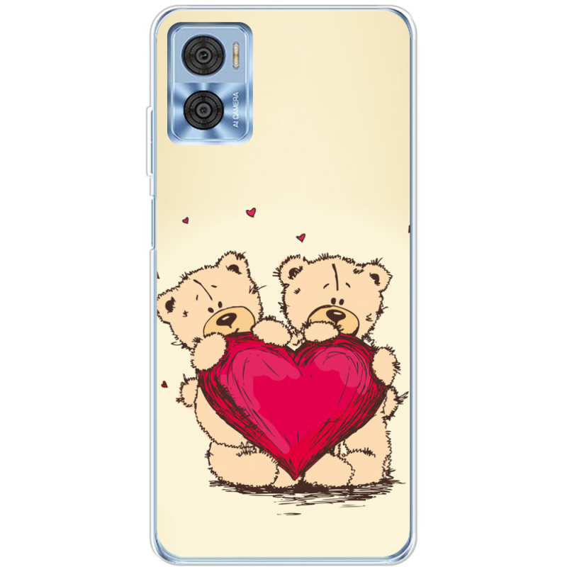 Чехол BoxFace Motorola E22/E22i Teddy Bear Love