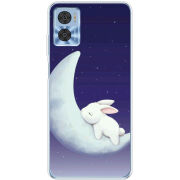 Чехол BoxFace Motorola E22/E22i Moon Bunny