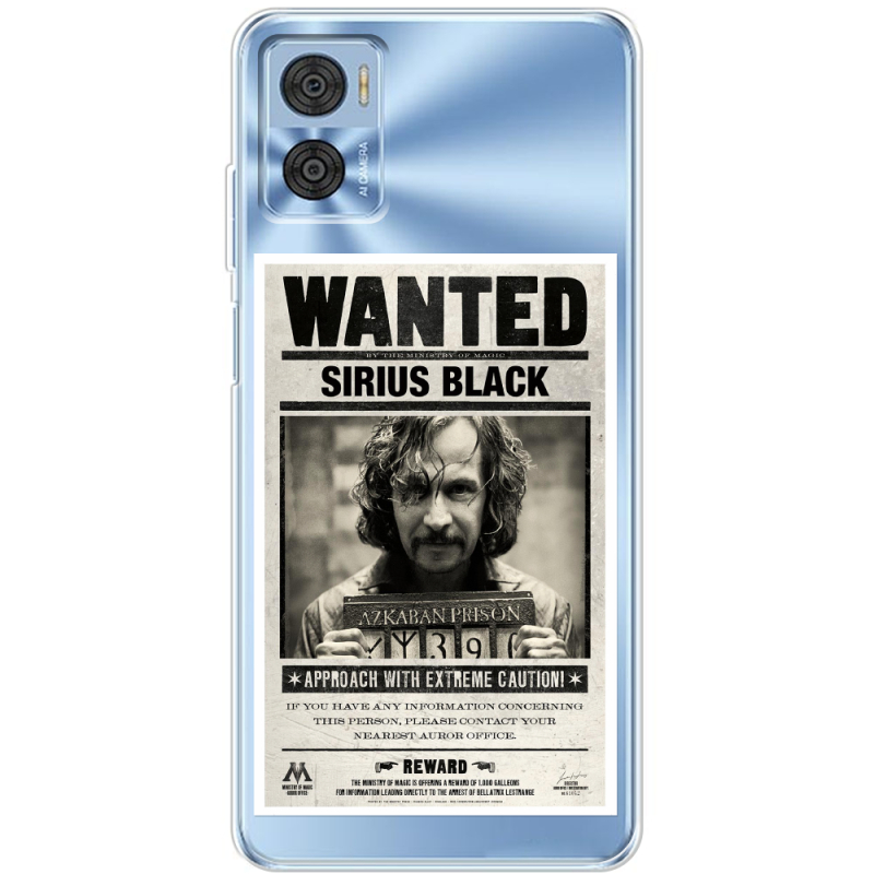 Прозрачный чехол BoxFace Motorola E22/E22i Sirius Black