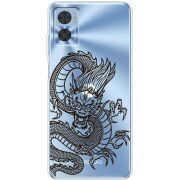 Прозрачный чехол BoxFace Motorola E22/E22i Chinese Dragon