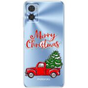 Прозрачный чехол BoxFace Motorola E22/E22i Holiday Car