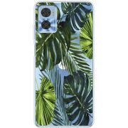 Прозрачный чехол BoxFace Motorola E22/E22i Palm Tree