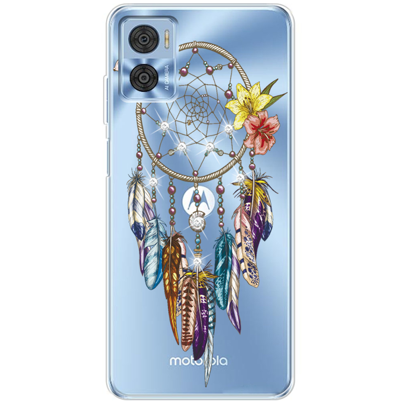 Чехол со стразами Motorola E22/E22i Dreamcatcher