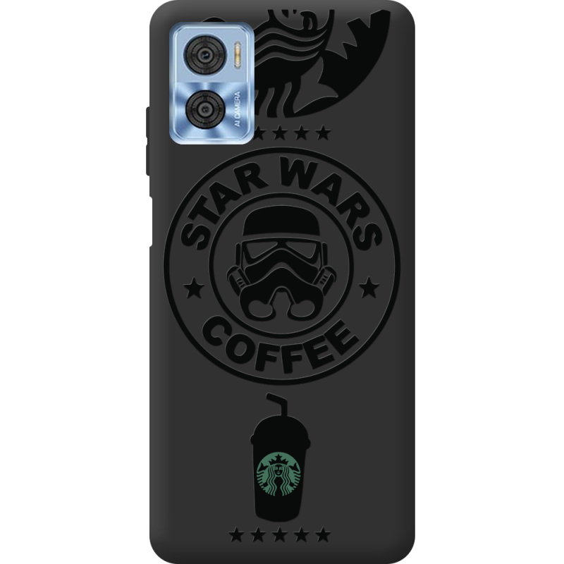 Черный чехол BoxFace Motorola E22/E22i Dark Coffee