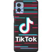 Черный чехол BoxFace Motorola E22/E22i Tik Tok