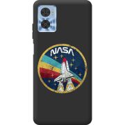 Черный чехол BoxFace Motorola E22/E22i NASA