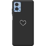 Черный чехол BoxFace Motorola E22/E22i My Heart