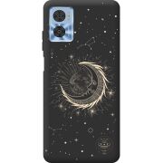 Черный чехол BoxFace Motorola E22/E22i Moon