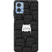 Черный чехол BoxFace Motorola E22/E22i 