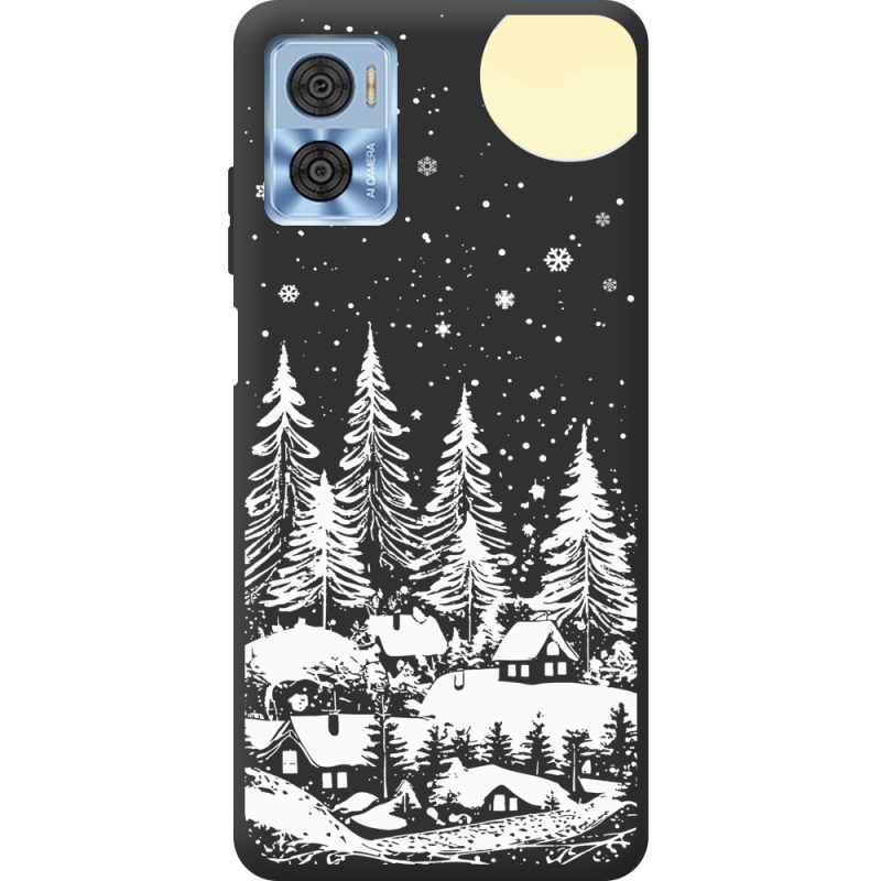 Черный чехол BoxFace Motorola E22/E22i 