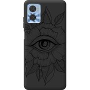 Черный чехол BoxFace Motorola E22/E22i Eye