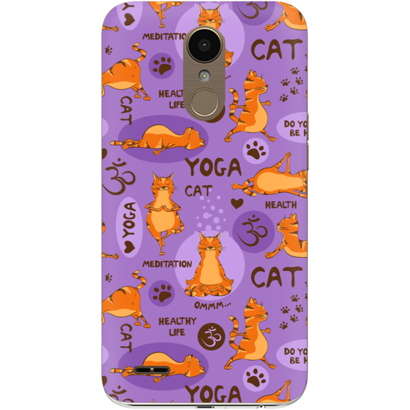 Чехол Uprint LG K10 (2017) M250 Yoga Cat