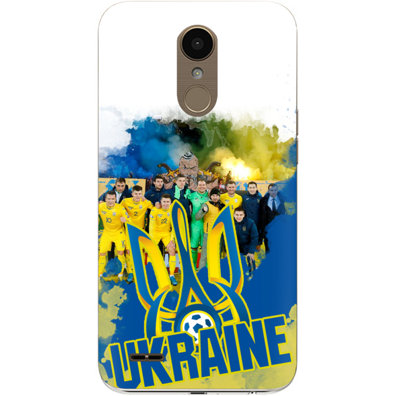 Чехол Uprint LG K10 (2017) M250 Ukraine national team