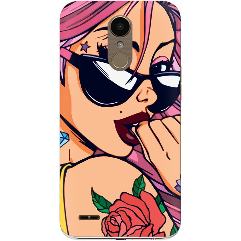 Чехол Uprint LG K10 (2017) M250 Pink Girl