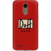 Чехол Uprint LG K10 (2017) M250 Duff beer