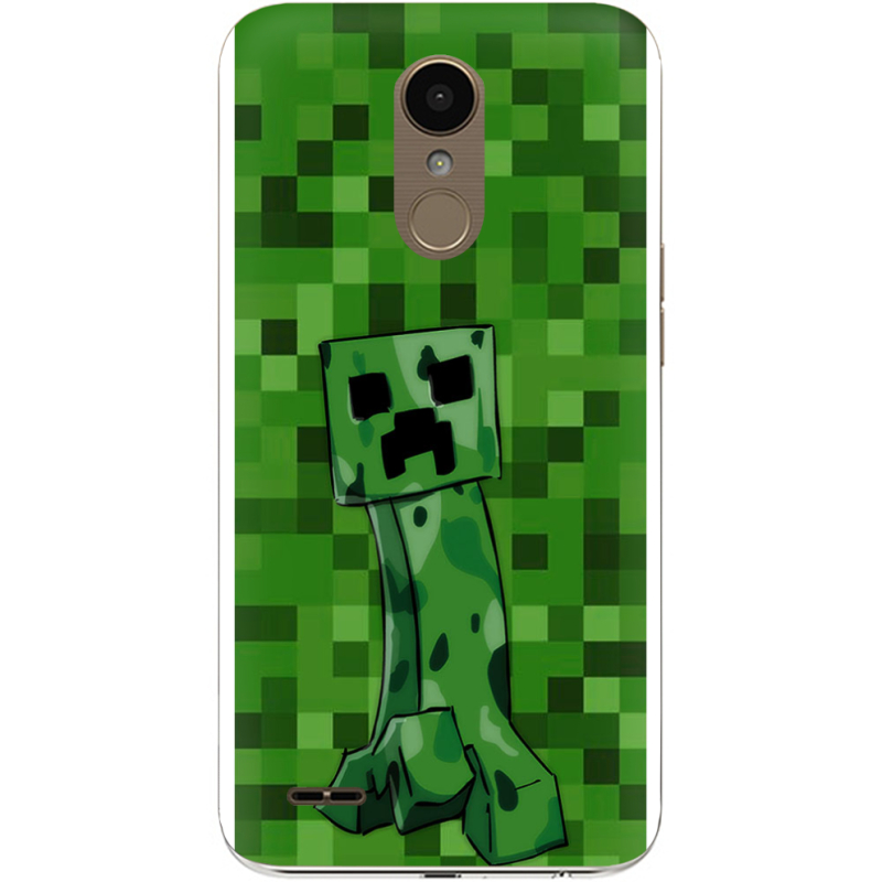 Чехол Uprint LG K10 (2017) M250 Minecraft Creeper