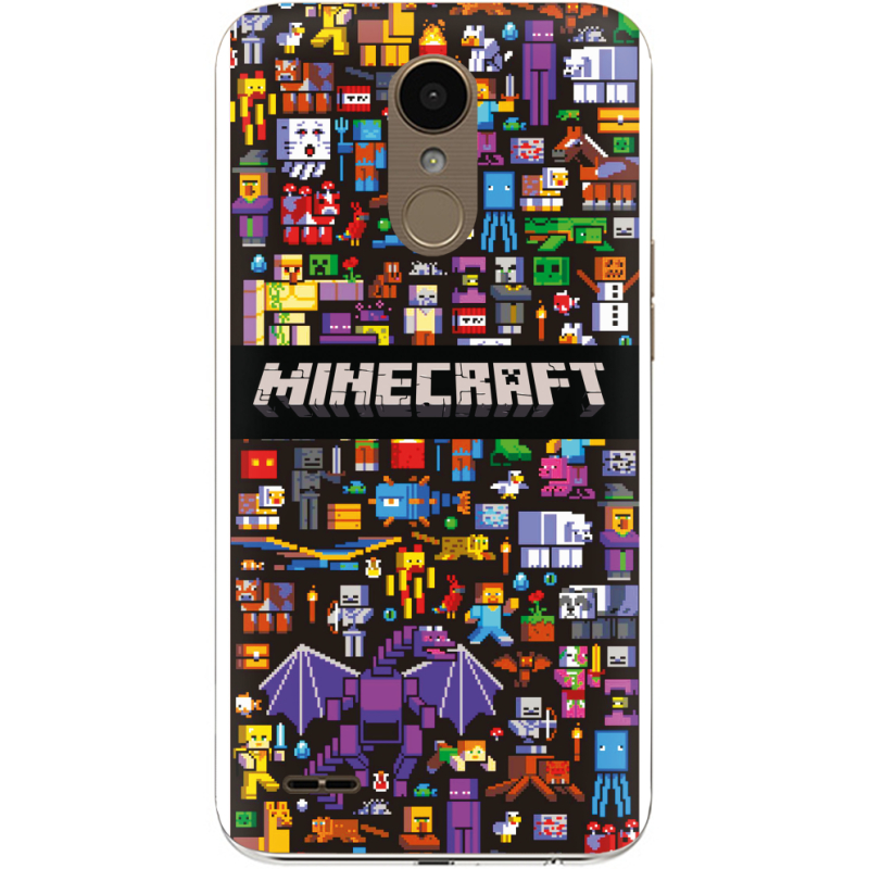 Чехол Uprint LG K10 (2017) M250 Minecraft Mobbery