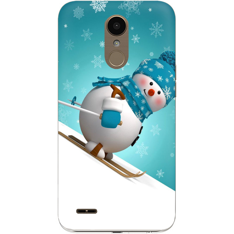 Чехол Uprint LG K10 (2017) M250 Skier Snowman