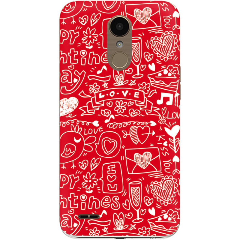 Чехол Uprint LG K10 (2017) M250 Happy Valentines