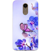 Чехол Uprint LG K10 (2017) M250 Orchids and Butterflies